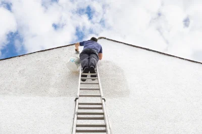 Peinture extérieure à Mennevret — façades et ravalement